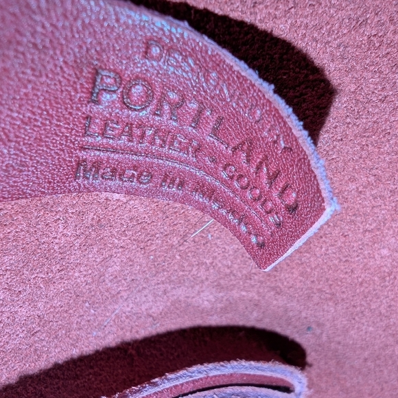 Portland Leather Mini Crossbody Tote in Berry Good - Picture 13 of 14